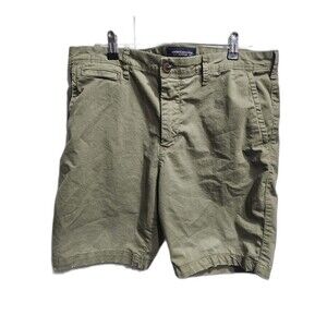 American Eagle Outfitters Men's Cargo Shorts Olive Green, Size 36, Distressed